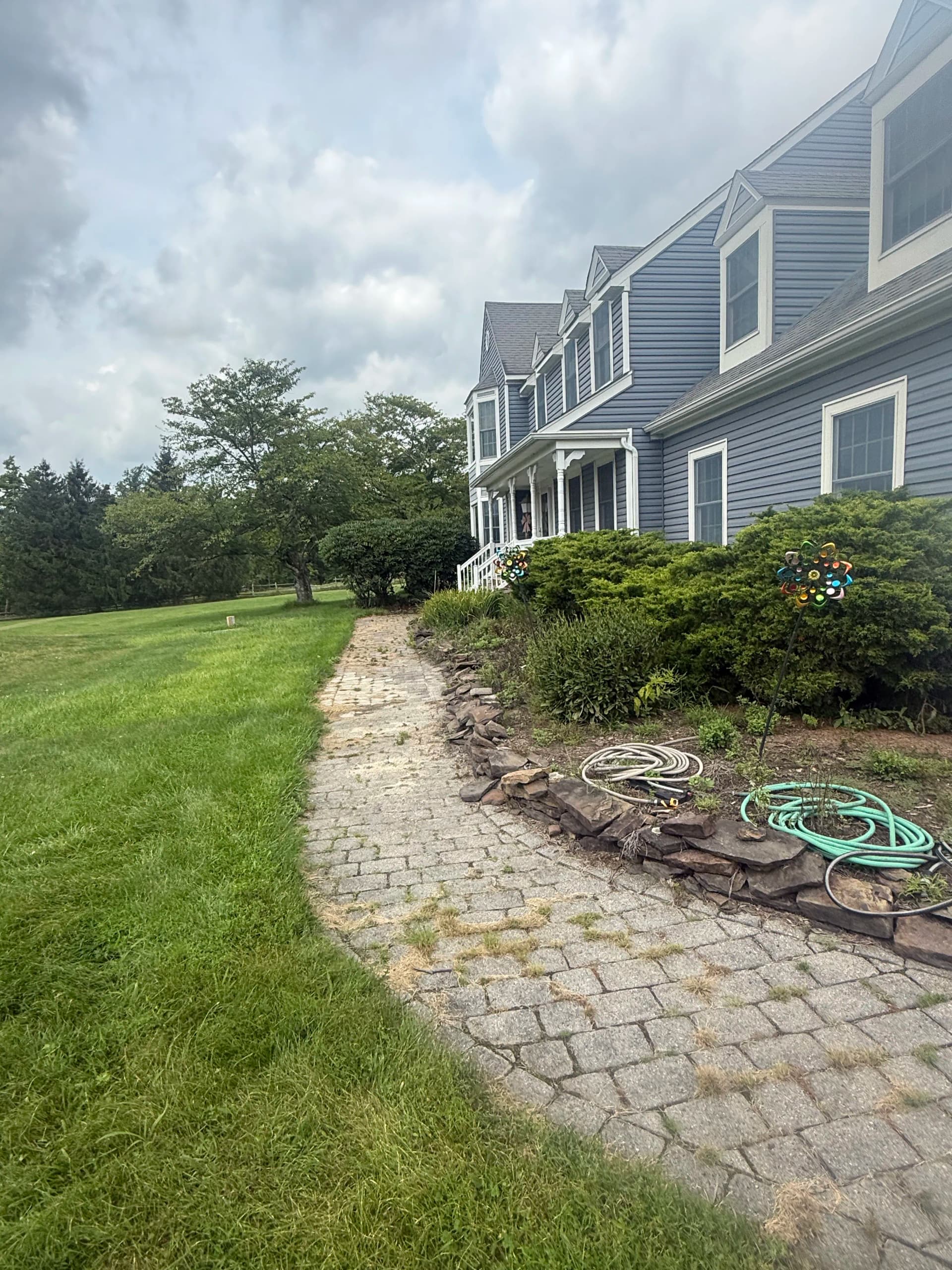 Gallery photos for Techo-Bloc Paver Walkway and Garden Wall Front Entry Upgrade: Image #3